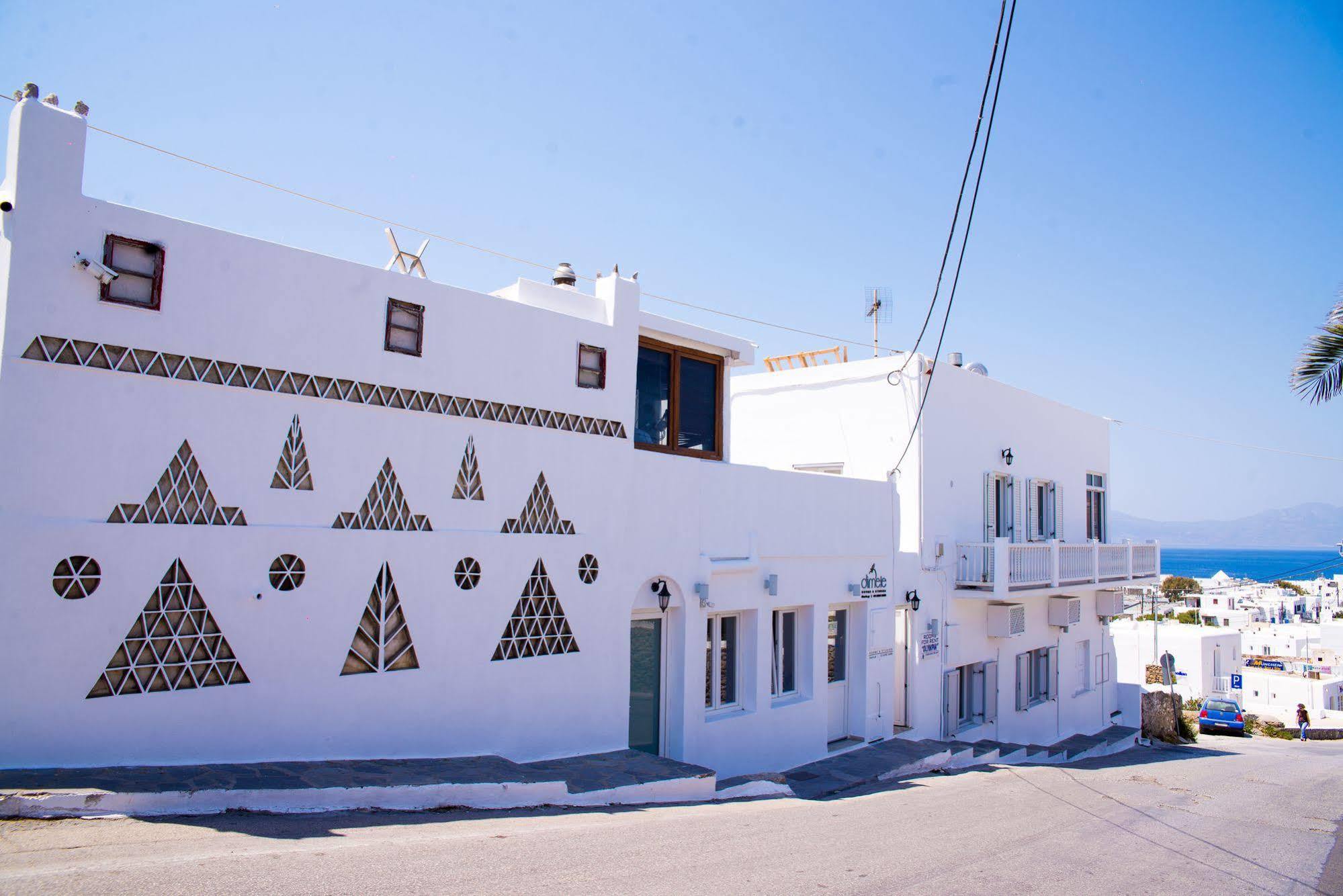 Dimele Rooms & Studios Mykonos Town Buitenkant foto