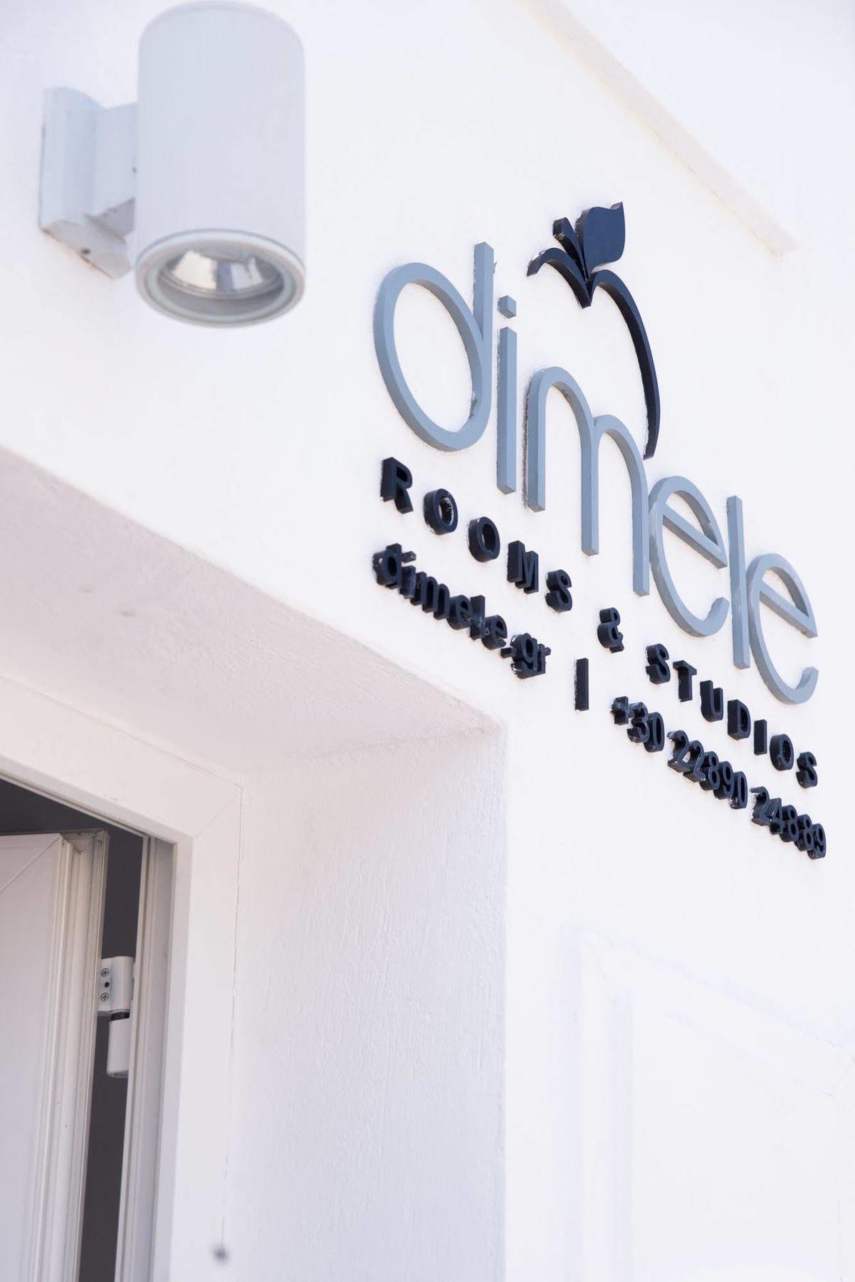 Dimele Rooms & Studios Mykonos Town Buitenkant foto
