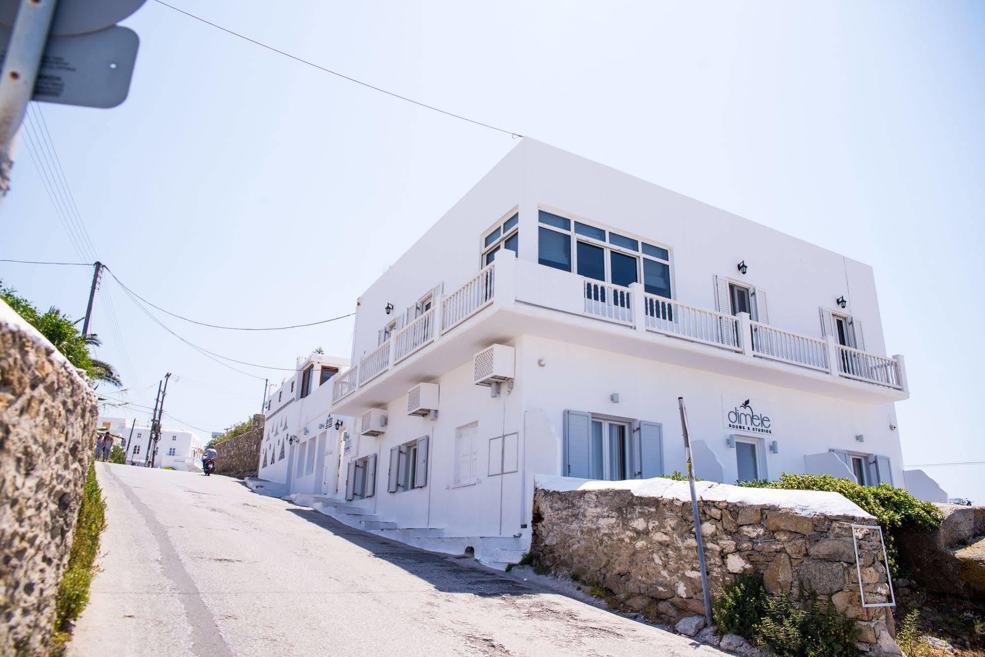 Dimele Rooms & Studios Mykonos Town Buitenkant foto